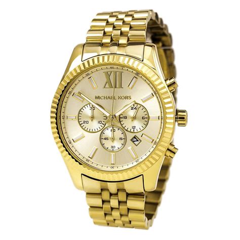 michael kors mens gold watch ebay|Michael Kors gold watch price.